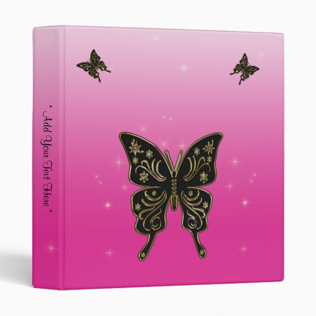 Butterfly Binder (Front/Spine)