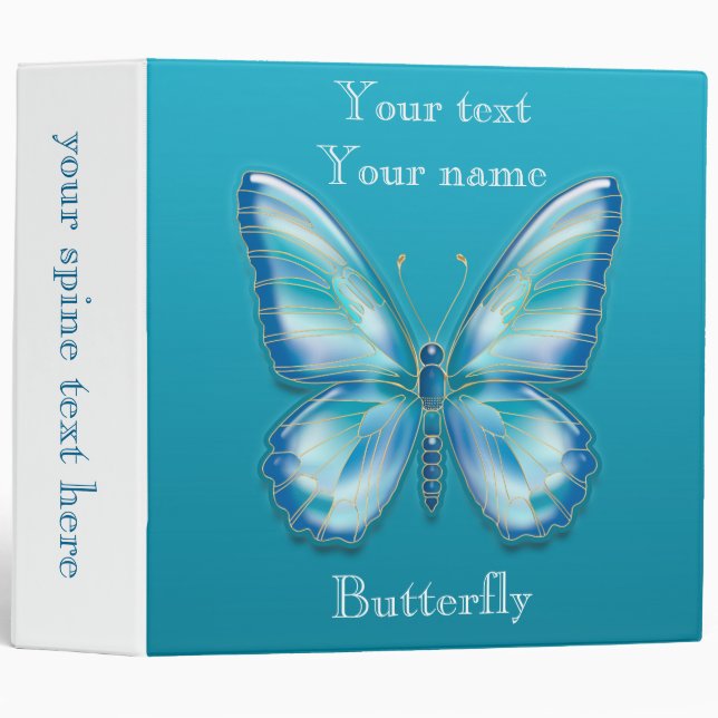 Butterfly Binder (Front/Spine)