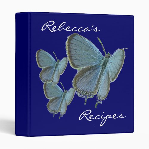 Butterfly Binder for Personalization