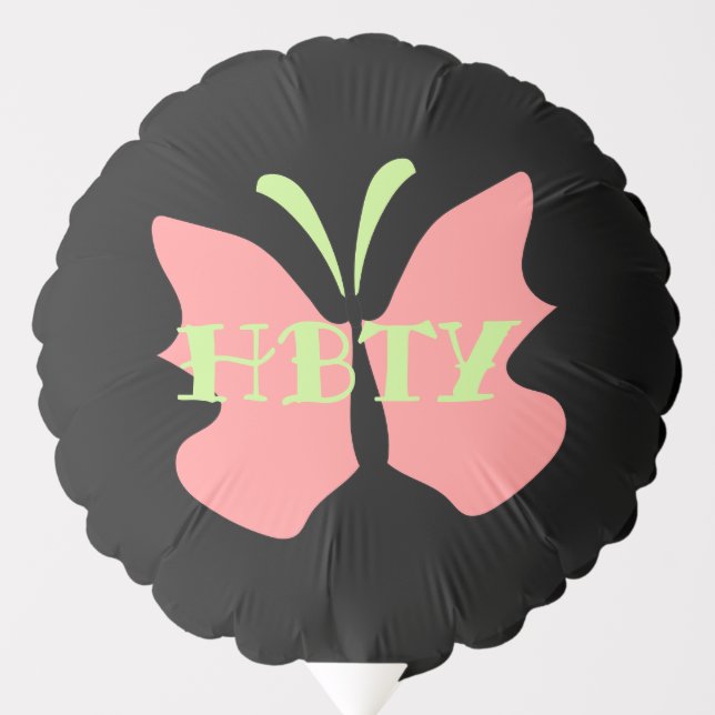 Butterfly Birthday Balloon (Front)