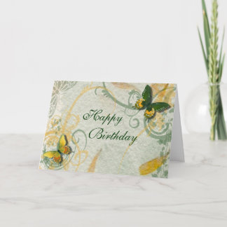 Butterfly Birthday Card