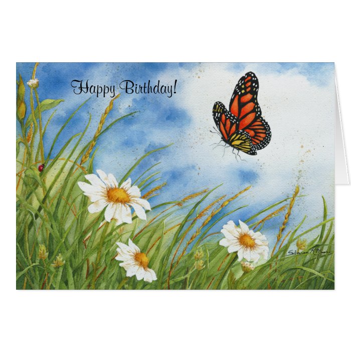 Butterfly   Birthday Card