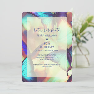 Butterfly Birthday Invitation