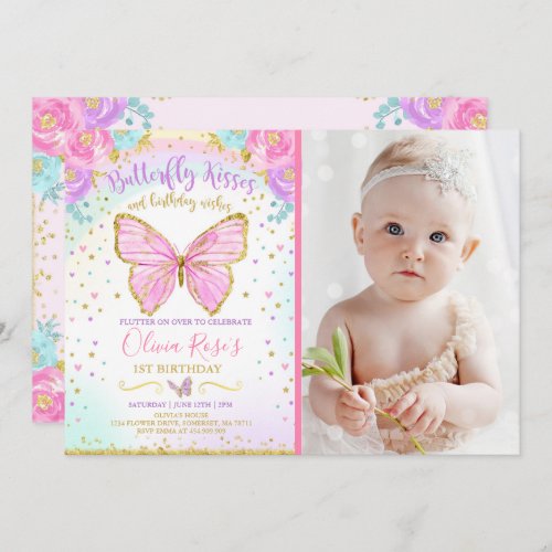 Butterfly Birthday Invitation Butterfly Party