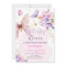 Butterfly Birthday Kisses Purple Floral Pink Girl 