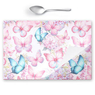 Butterfly Birthday Party Tearaway Paper Placemat
