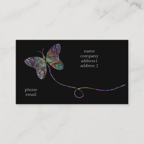 butterfly bizcard business card