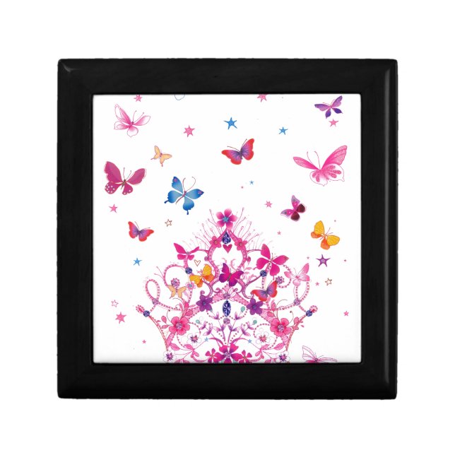 Butterfly Bliss Lovely Flight: Stunning Colorful  Gift Box (Front)