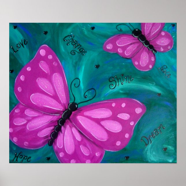 Butterfly Bliss Poster (Front)