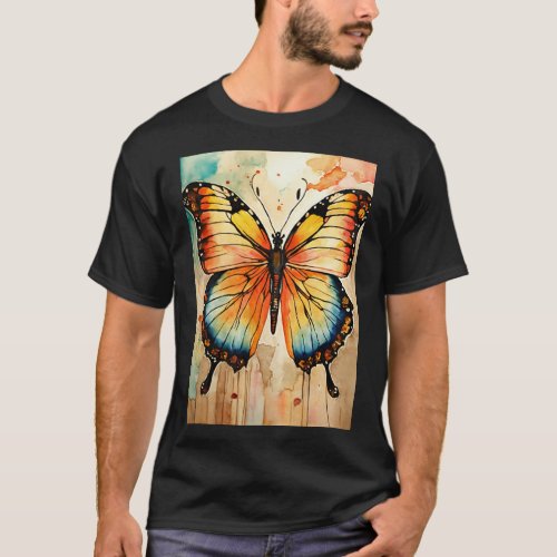 Butterfly Bliss Unisex T_Shirt with Dual Logo Desi