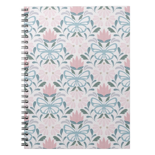 Butterfly Blooms (Medium Scale) Notebook (Front)