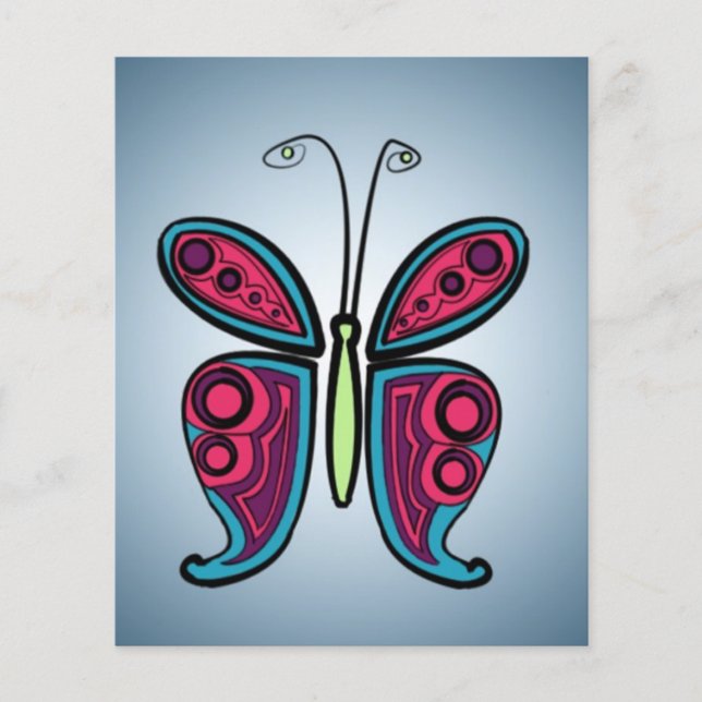 Butterfly blue (Front)