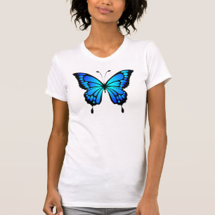 Butterfly Blue Insect Illustration-20284 T-Shirt