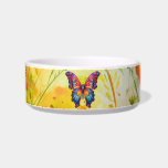 Butterfly Blue Orange Wings Bowl<br><div class="desc">Behold the exquisite beauty of our Pretty Delicate Colorful Blue and Orange Butterfly. With its graceful wings adorned in a symphony of hues, this enchanting creature dances effortlessly through the air, captivating all who behold its splendor. Delicate shades of blue and orange blend seamlessly, creating a mesmerizing display of color...</div>