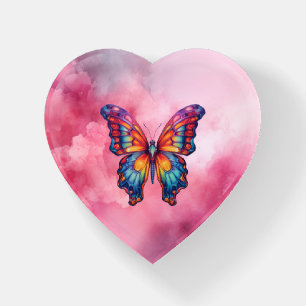 Butterfly Blue Orange Wings Paperweight