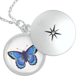 Butterfly blue Pendant