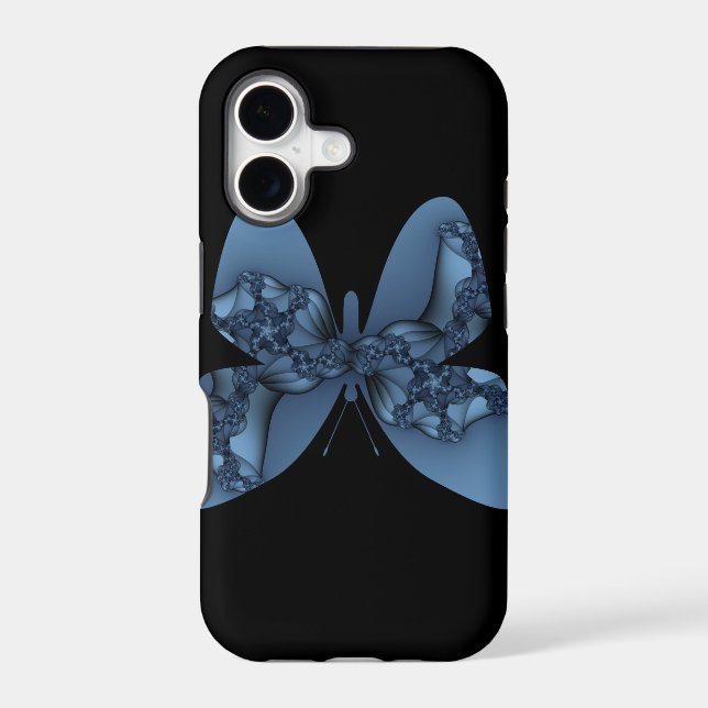 Butterfly Blues Iphone Case (Back)