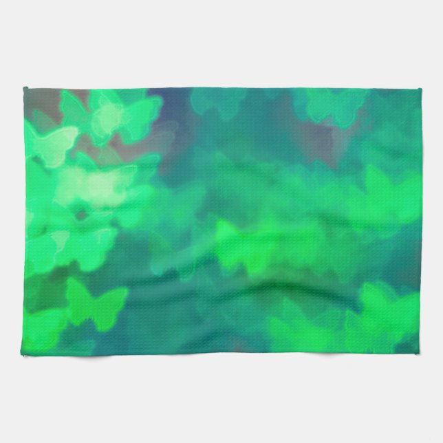 Butterfly bokeh towel (Horizontal)