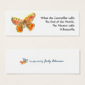 Butterfly Bookmark (Front & Back)