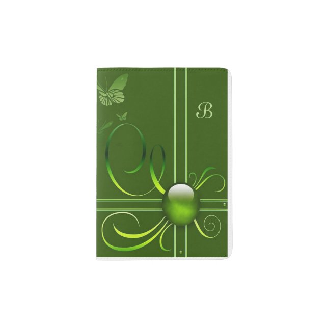 Butterfly Bows Passport Holder (Front)