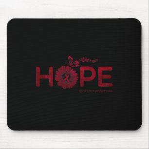 Butterfly Brain Aneurysm Awareness Gifts Mouse Pad