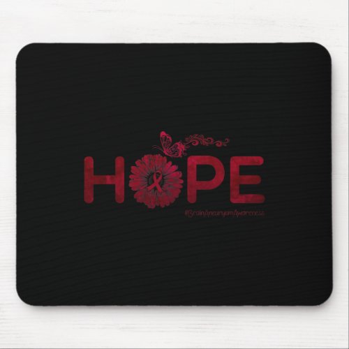 Butterfly Brain Aneurysm Awareness Gifts  Mouse Pad