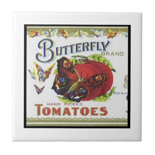 Butterfly Brand Tomatoes Ceramic Tile