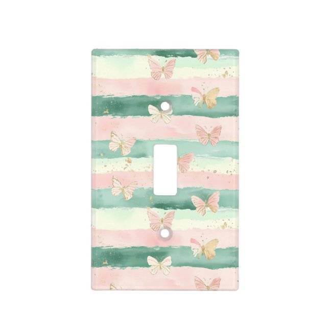 Butterfly Breeze Light Switch Cover (Front)