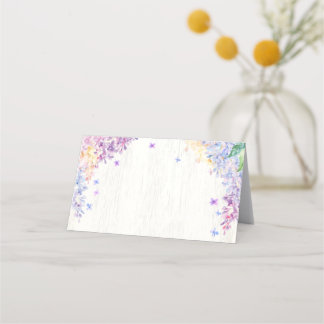 Butterfly Bridal Shower Food Labels or Place Cards