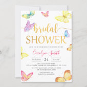 Butterfly Bridal Shower Invitation (Front)