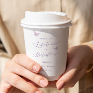 Butterfly Bridal Shower Paper Cups
