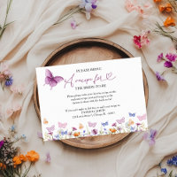 Butterfly Bridal Shower Recipe Request