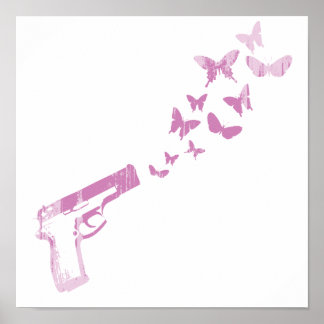 BUTTERFLY BULLETS (PINK) Faded.png Poster