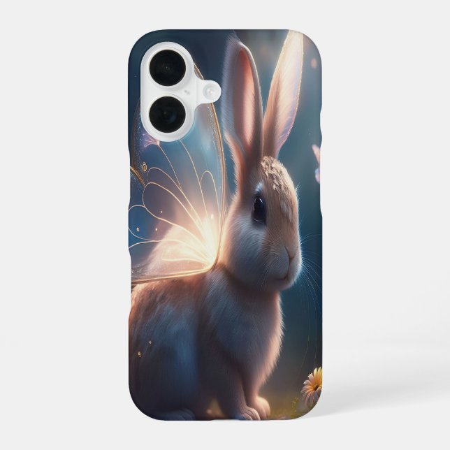 Butterfly Bunny Iphone Case (Back)