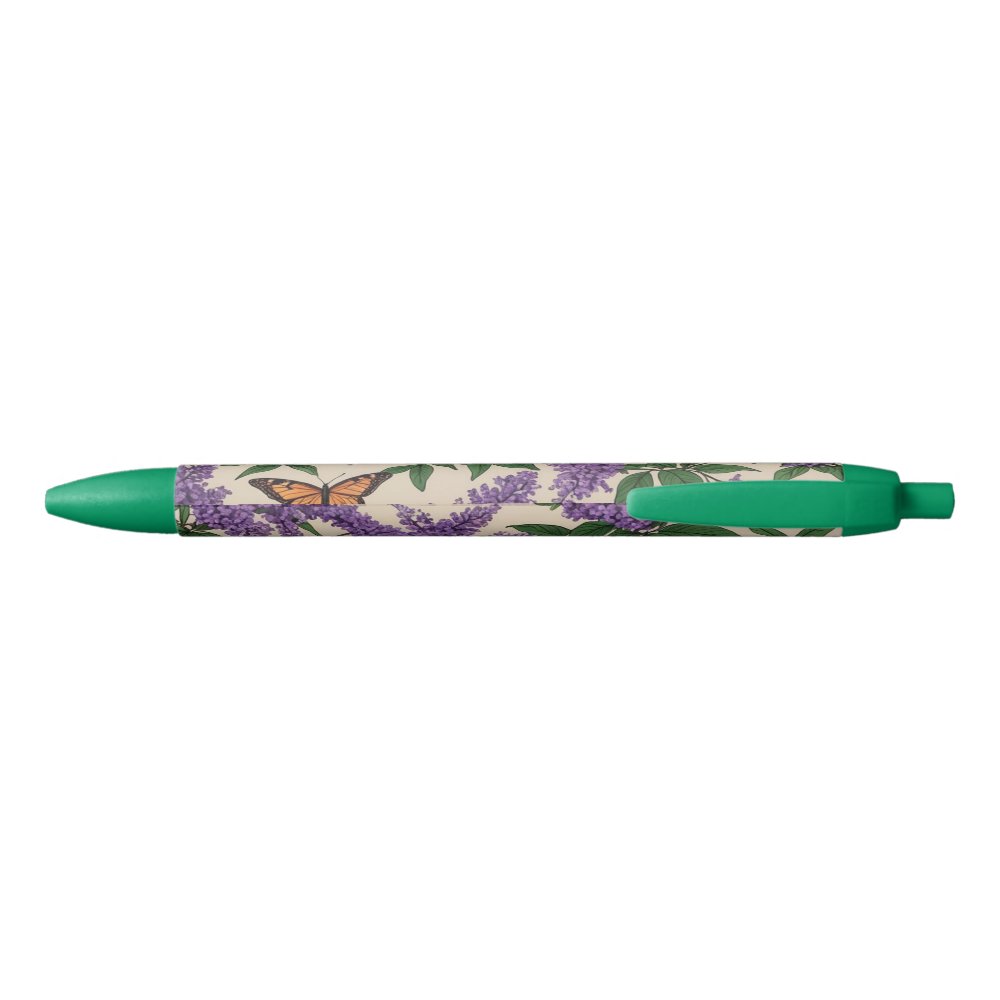 Disover Butterfly bush purple flowers and butterflies pen