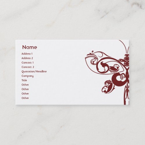 Butterfly - Business Business Card Templates