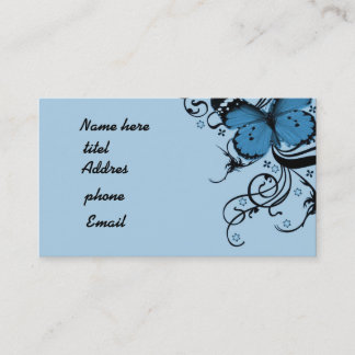 Butterfly Business Card