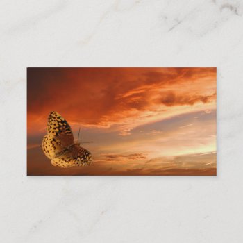 Butterfly Business Card by deemac1 at Zazzle