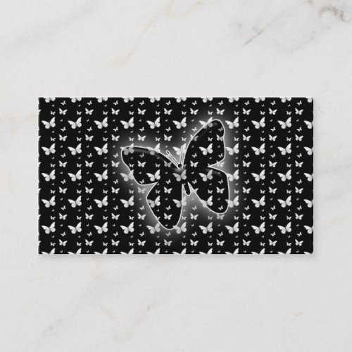butterfly business card template