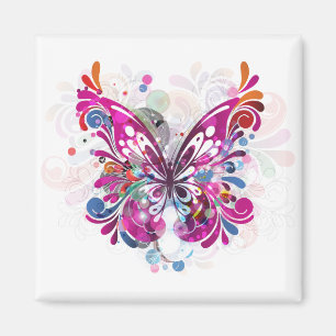 Butterfly ~ Butterflies Customize Template Magnet