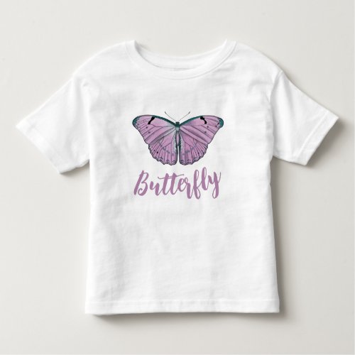 Butterfly Butterfly Personalization Toddler T_shirt
