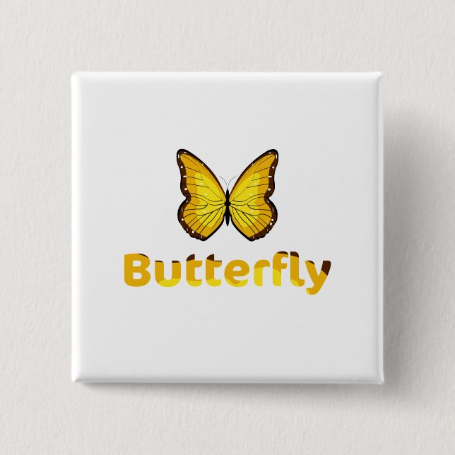 Butterfly Button (Front)