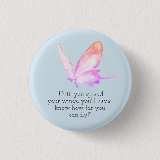 Butterfly Button (Front)