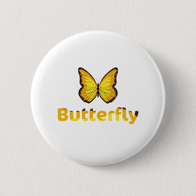 Butterfly Button (Front)