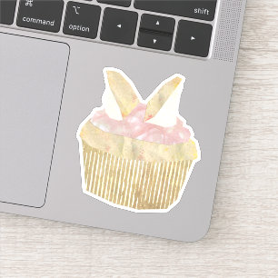 Butterfly cake sticker