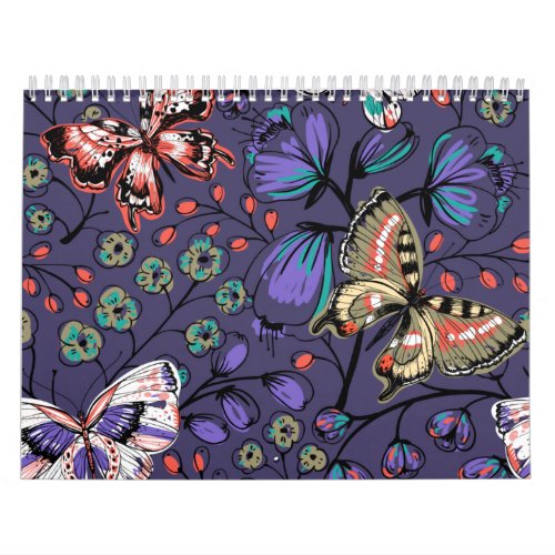 butterfly calendar