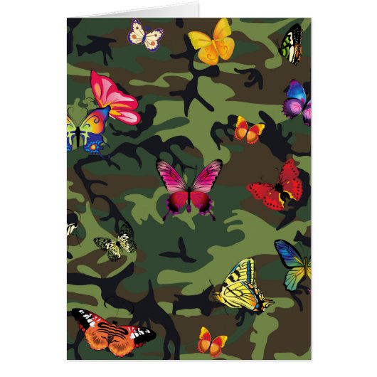 butterfly camouflage cards (Front)