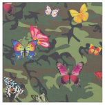 butterfly camouflage fabric