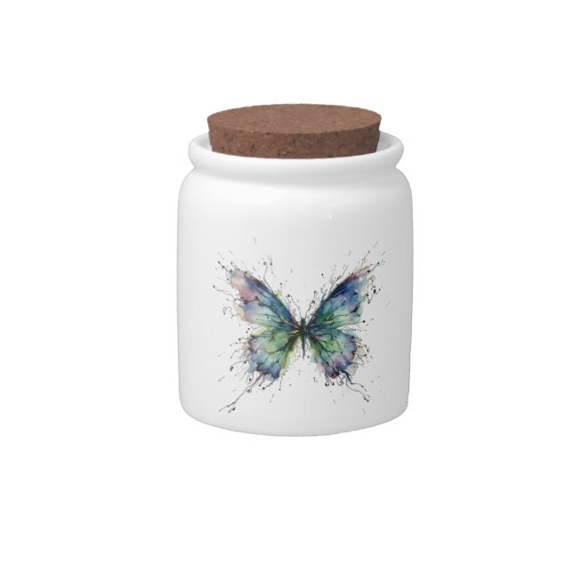 Butterfly Candy Jar (Front)