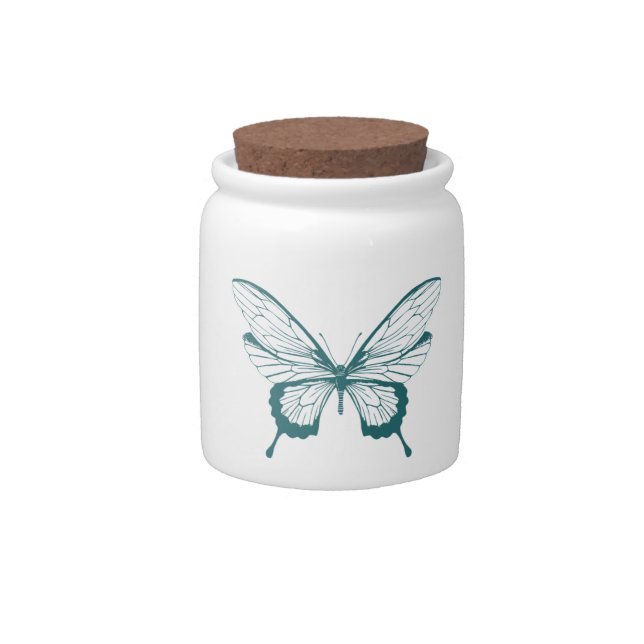 Butterfly Candy Jar (Front)